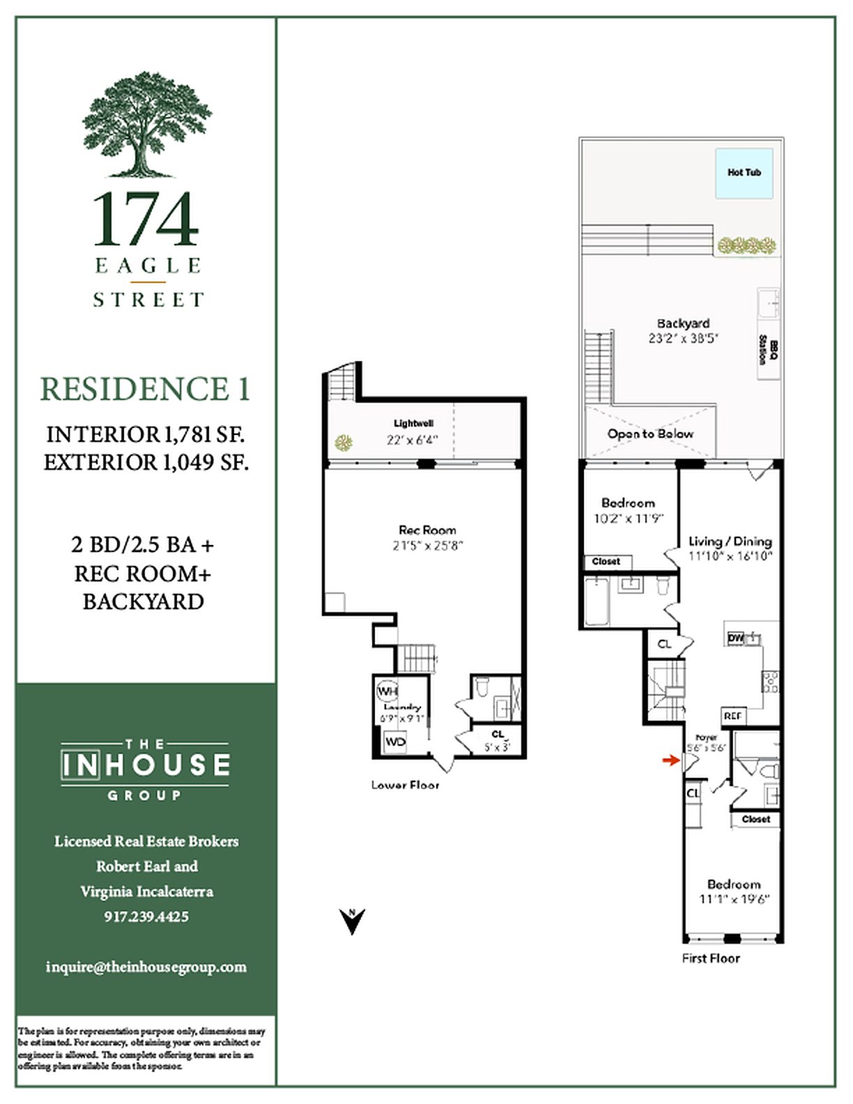 Residence 1 floor plan